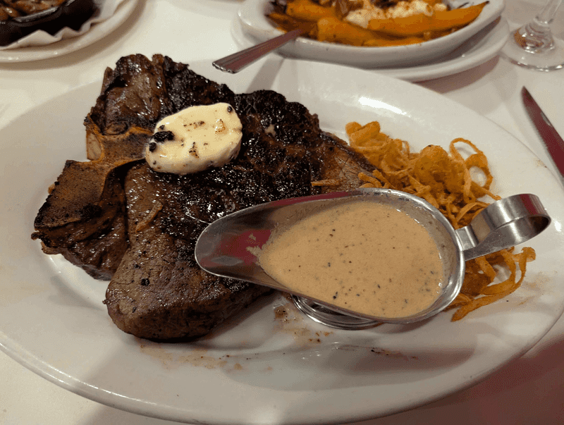 Aged Angus and Your Choice of Extras