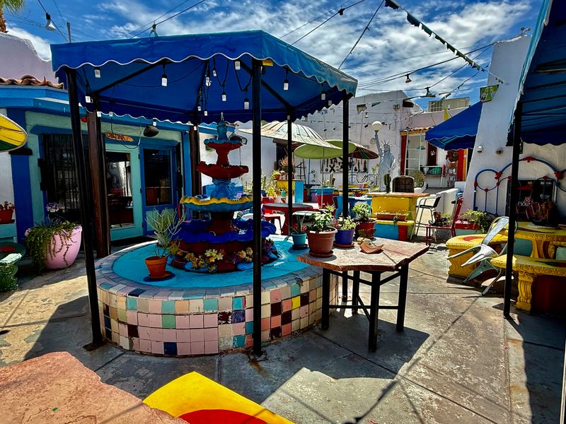 An Eclectic Courtyard and Fiesta Decor An Eclectic Courtyard and Fiesta Decor