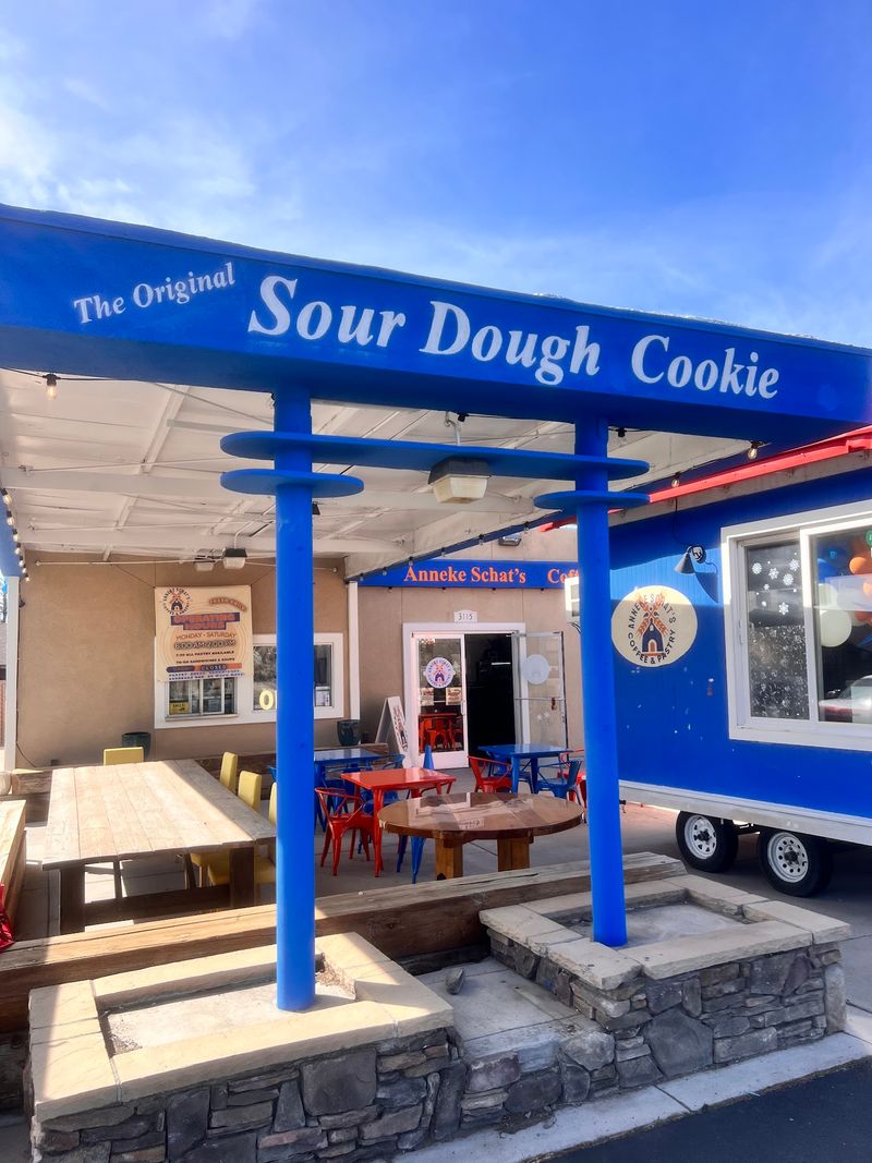 An Ice Cream Cart Out Front