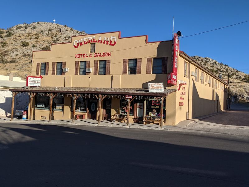 An Old Building on Pioche's Main Street