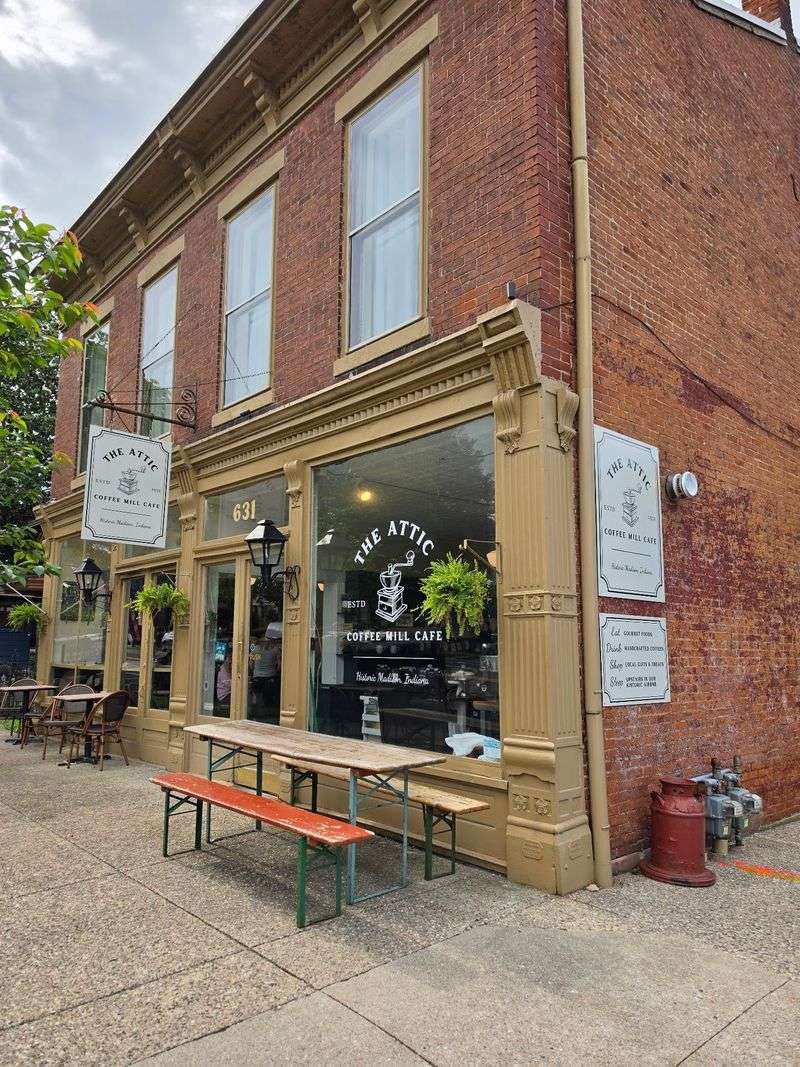 Attic Coffee Mill Cafe, Madison, IN Attic Coffee Mill Cafe, Madison, IN