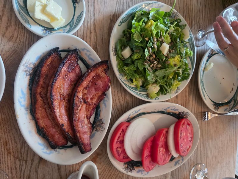 Bacon Thick Enough to Need Its Own Plate