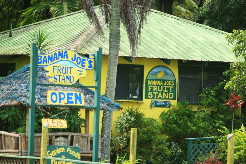 Banana Joe's Fruit Stand, Kilauea, Kauai
