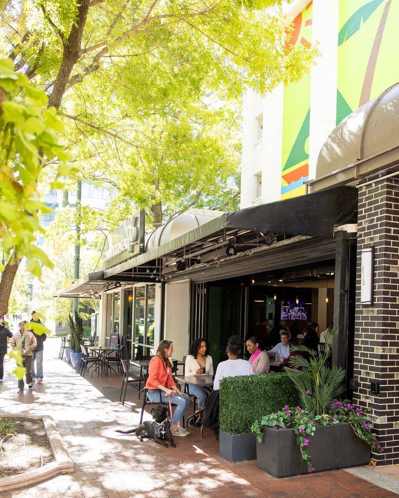 Bar Stools, Patio Tables and Friendly Faces