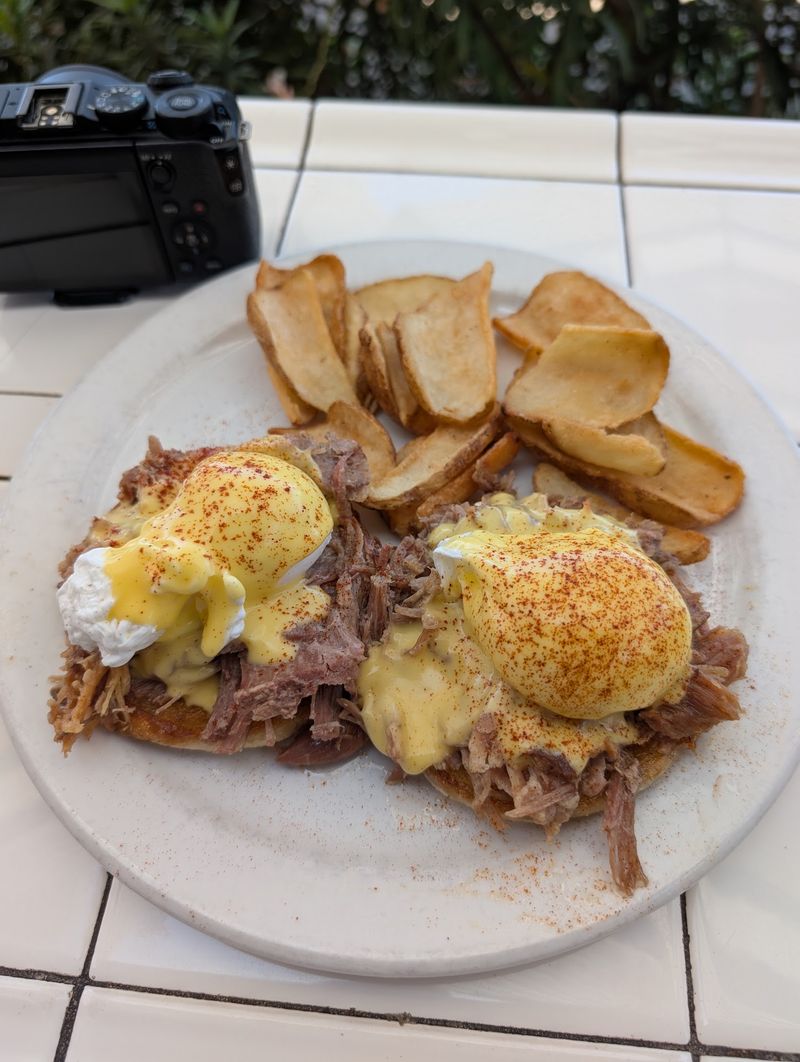 Benedicts With an Island Twist