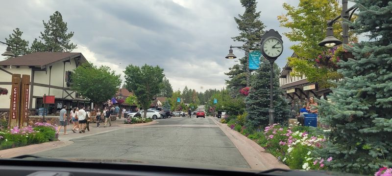 Big Bear Lake Village, the Town's Busy Corner