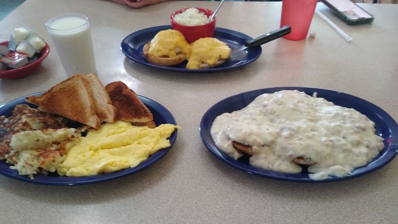 Biscuits, Gravy, and Hash Browns
