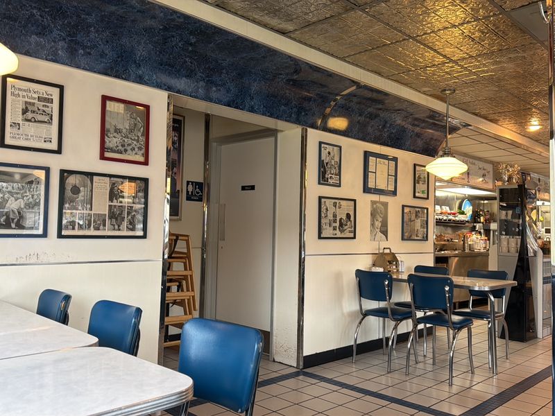 Booths, Stools, and Vintage Walls