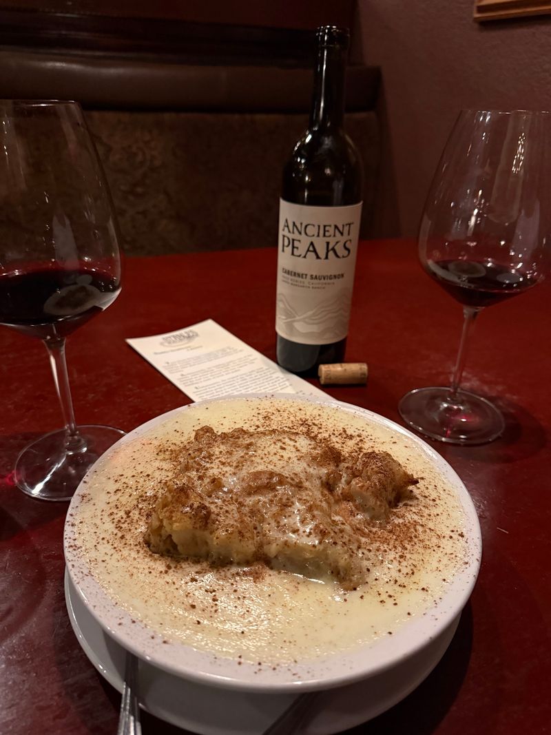 Bread Pudding With a Local Reputation