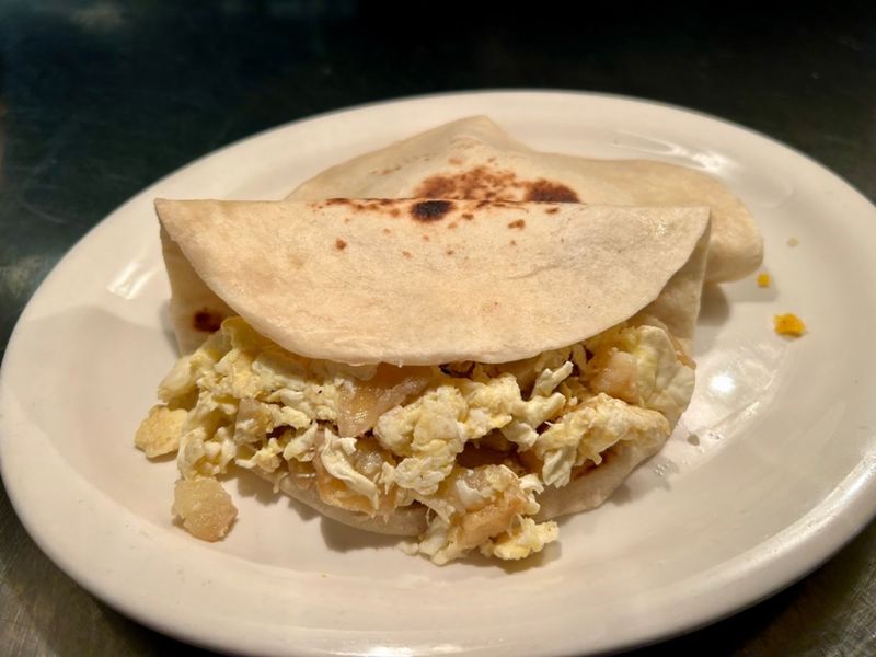 Breakfast Tacos Built Full