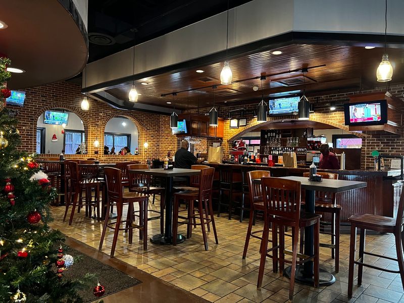 Brick Walls and a Big Dining Room