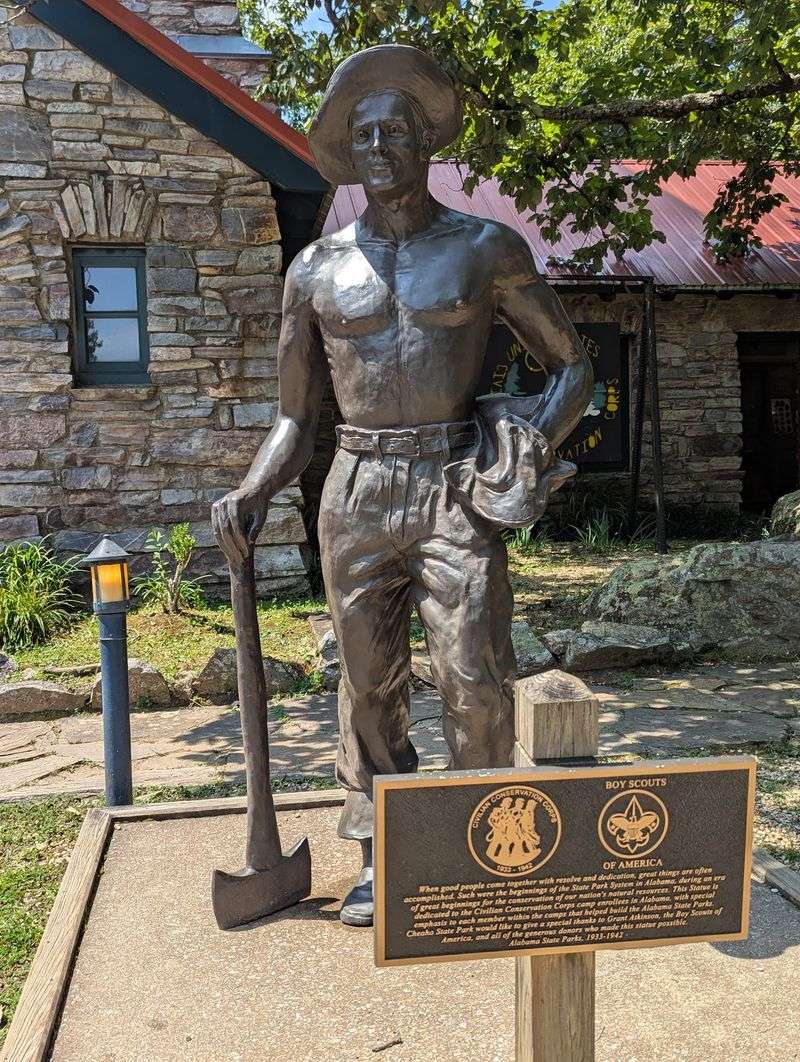 Built by the Civilian Conservation Corps