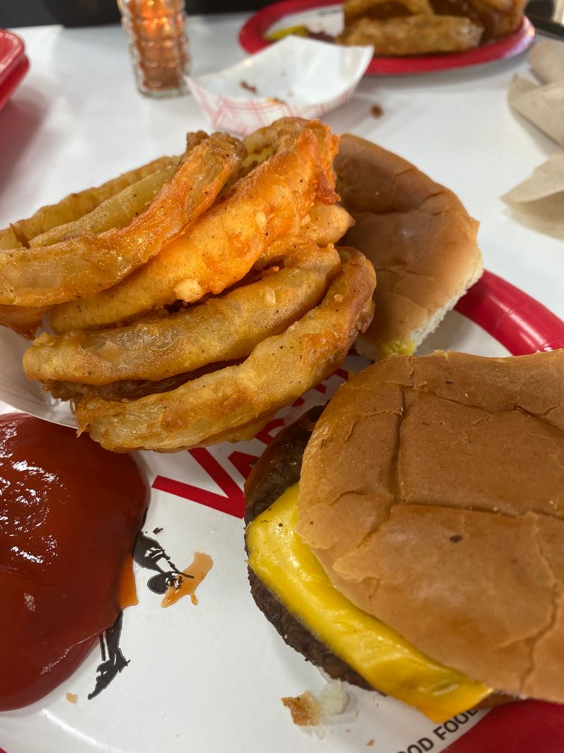 Burgers, Fresh-Cut Fries and a Cheese Steak