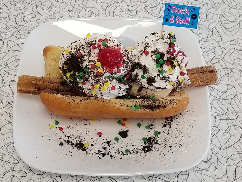 Burgers, Fries and Ice Cream After Noon