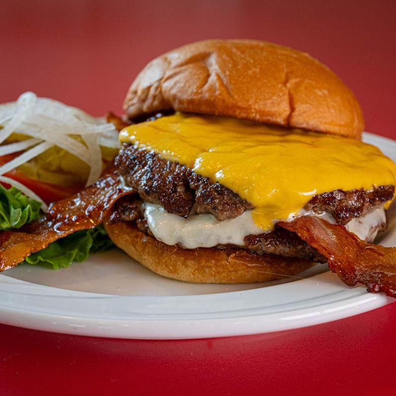 Burgers Straight off the Flat Top Burgers Straight off the Flat Top