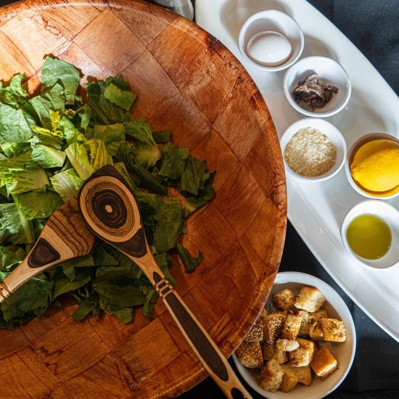Caesar Salad, Built at the Table