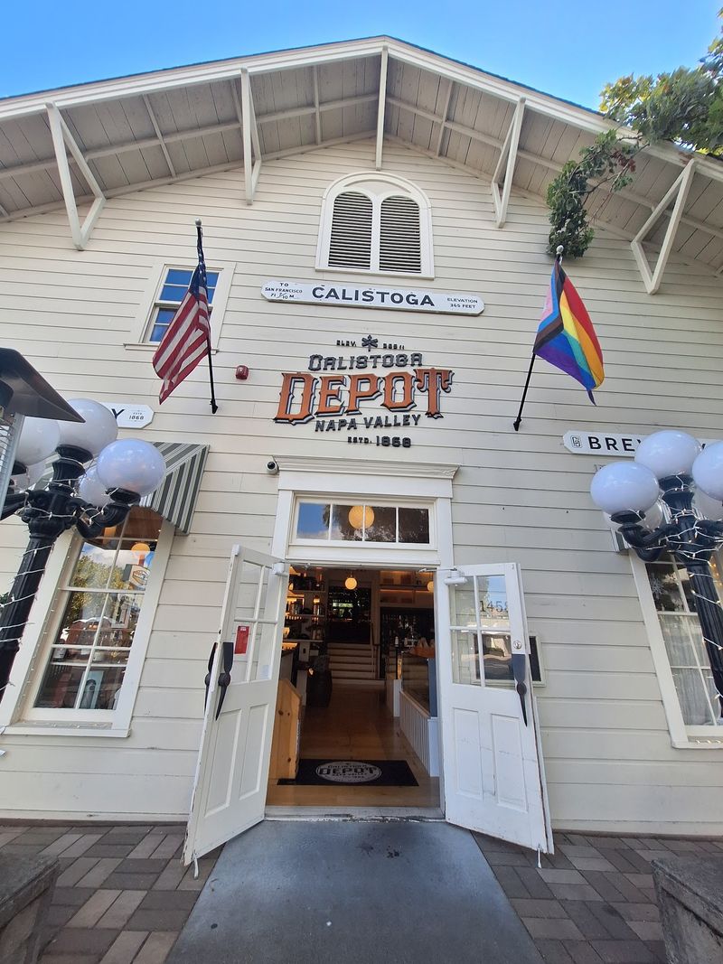 Calistoga Depot, Calistoga, CA Calistoga Depot, Calistoga, CA