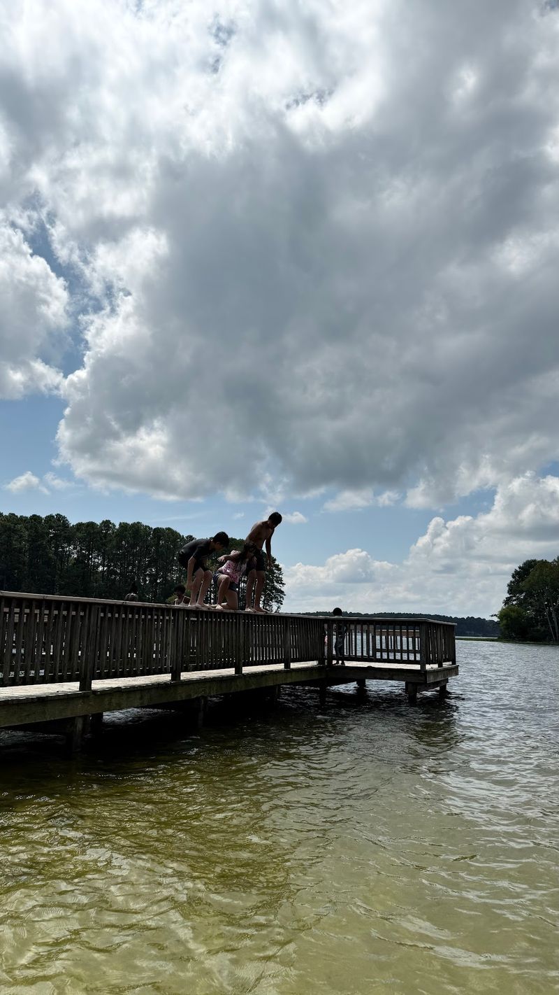 Casting Off the Pier