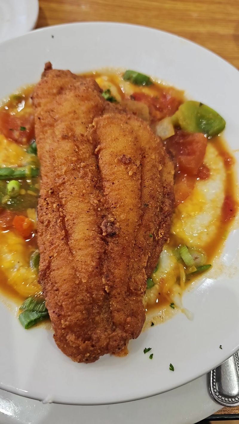 Catfish, Pork Chops, and Plate-Sized Favorites Catfish, Pork Chops, and Plate-Sized Favorites