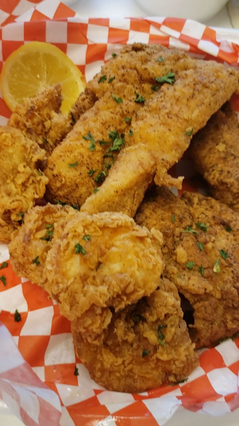 Catfish, Ribs, and the Three-Way Combo Catfish, Ribs, and the Three-Way Combo