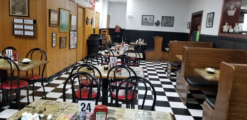 Checkerboard Floors And Retro Booths