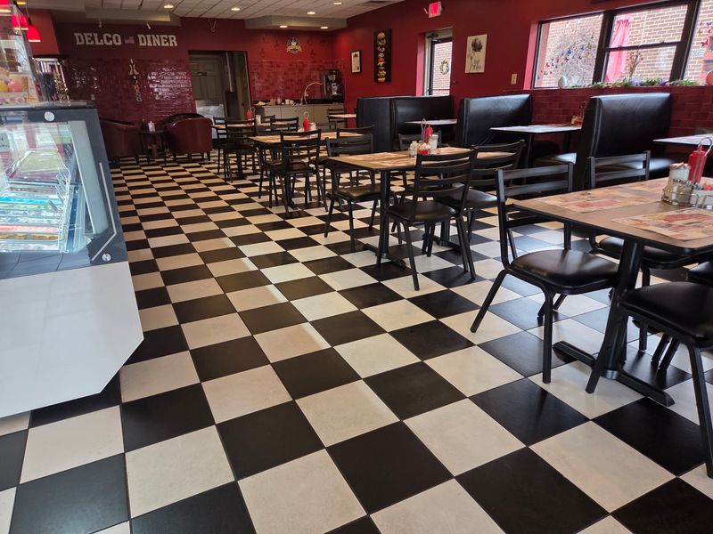 Checkered Floors and Seasonal Touches