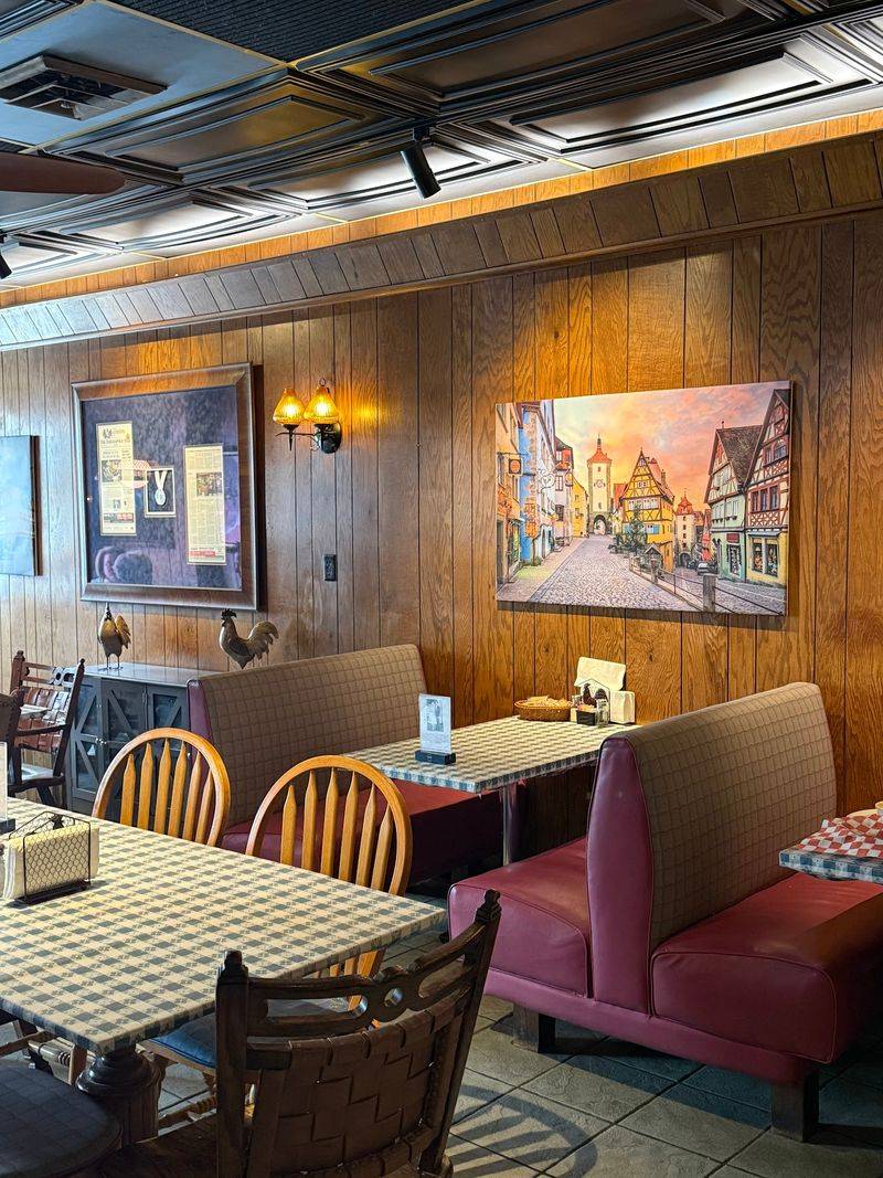 Checkered Tablecloths and Wood Paneling