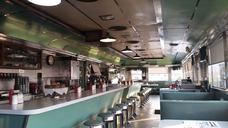Chrome, Booths, and a Retro Counter Chrome, Booths, and a Retro Counter
