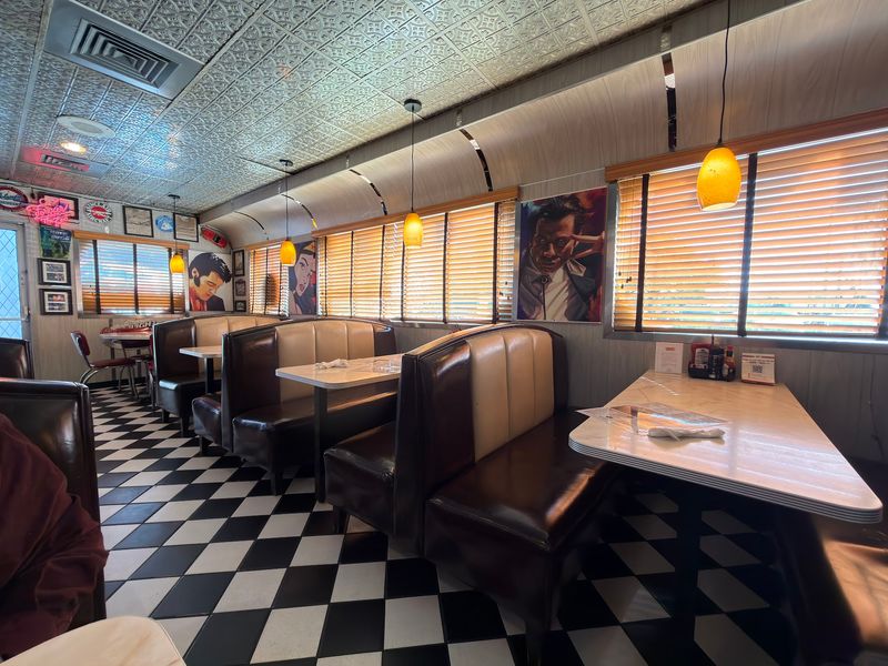 Chrome, Booths, and a Very Good Backdrop