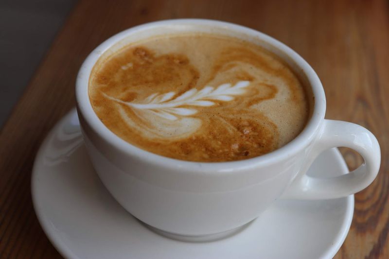 Coffee, Bar Stools and a People-Watching Patio