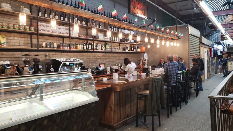 Coffee Counter and a Place to Pause