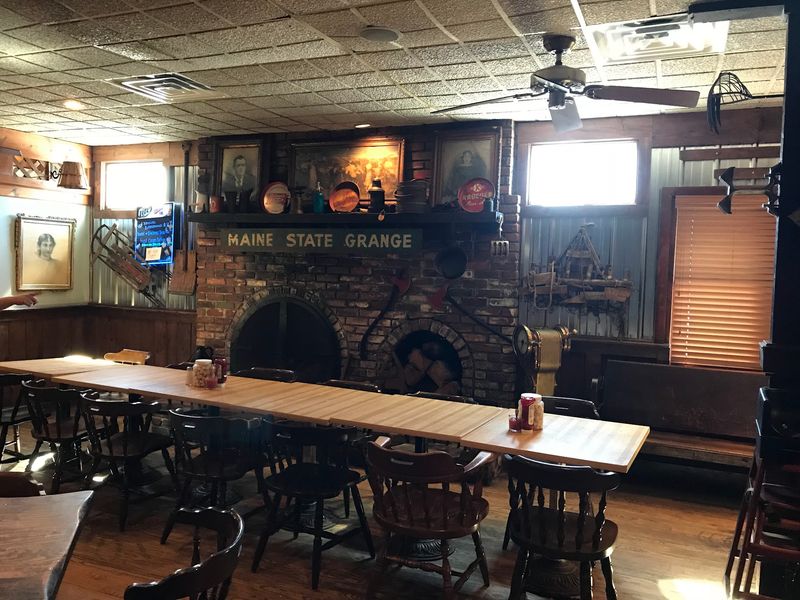Colonial Walls and a Fireplace