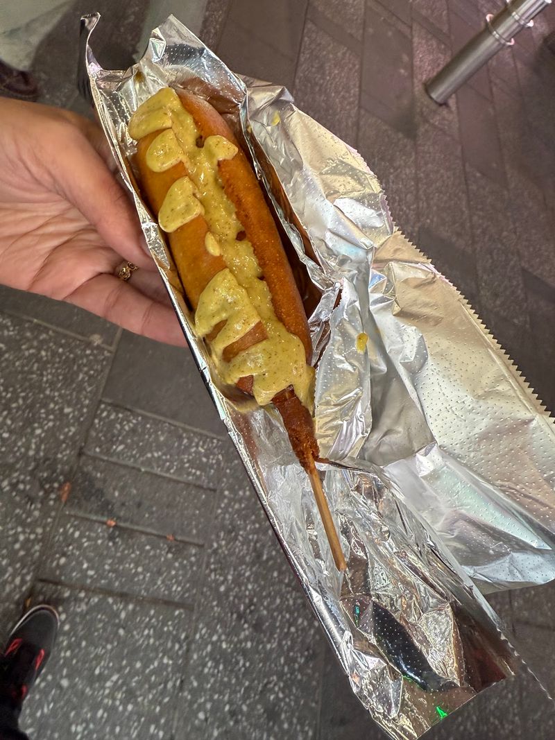 Corn Dogs and Pretzels on the Side Corn Dogs and Pretzels on the Side