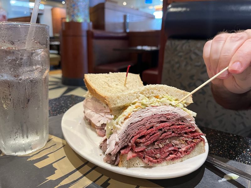 Corned Beef, Brisket and Stacked Rye