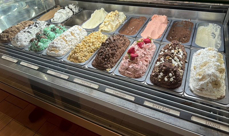 Cotton Candy and a Gelato Finale