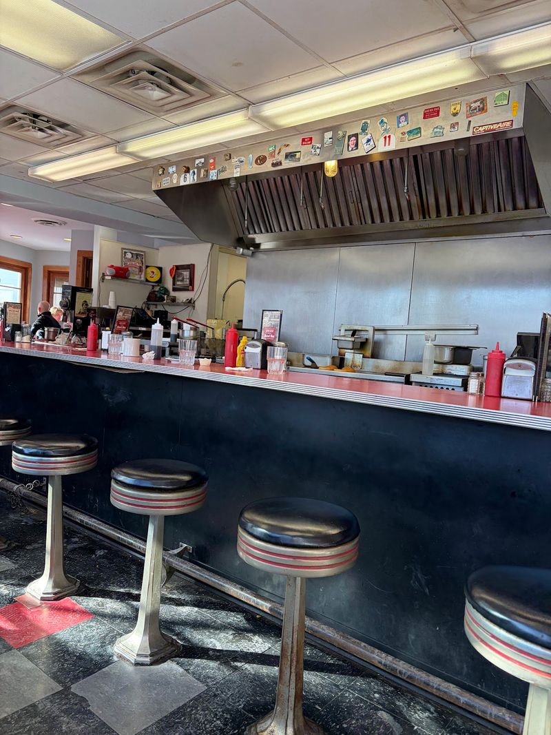 Counter Seats with a Front-Row View Counter Seats with a Front-Row View