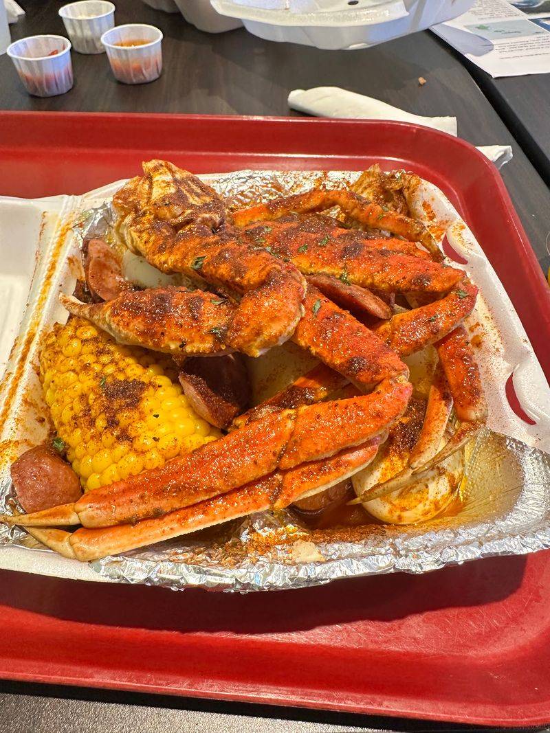 Crab Legs and Seafood Boils