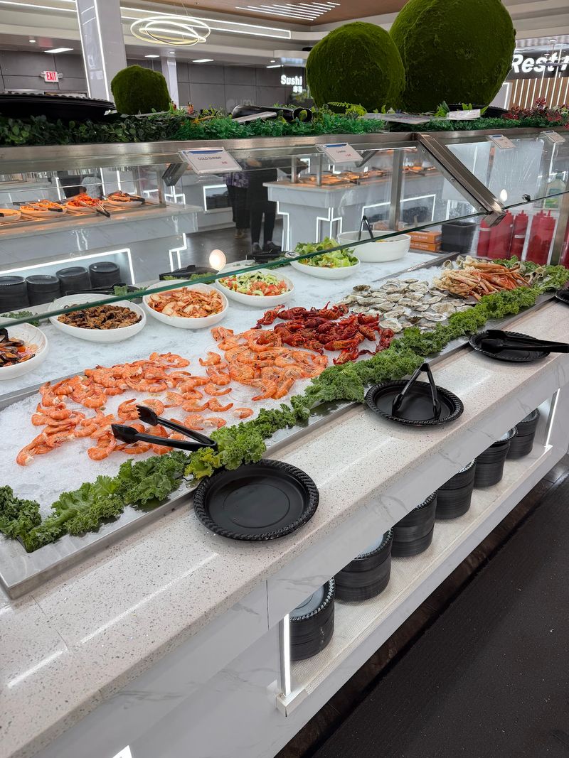 Crab Legs and the Wider Seafood Spread Crab Legs and the Wider Seafood Spread