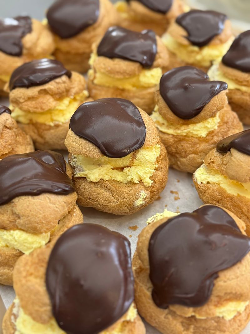 Cream Puffs and the Bakery Case