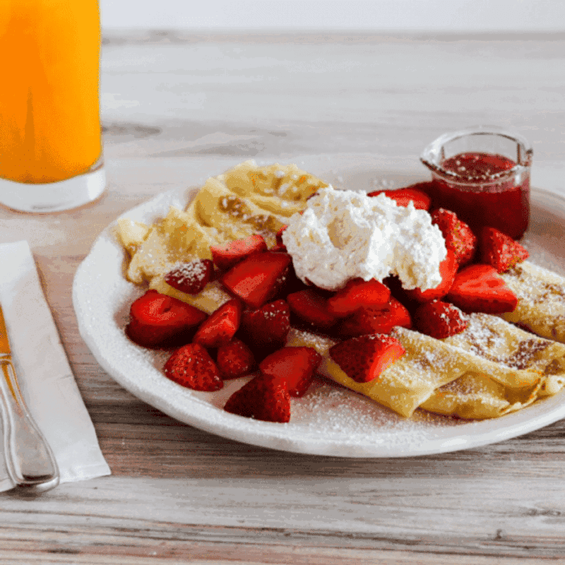 Crepes, Syrups, and Sweet Extras