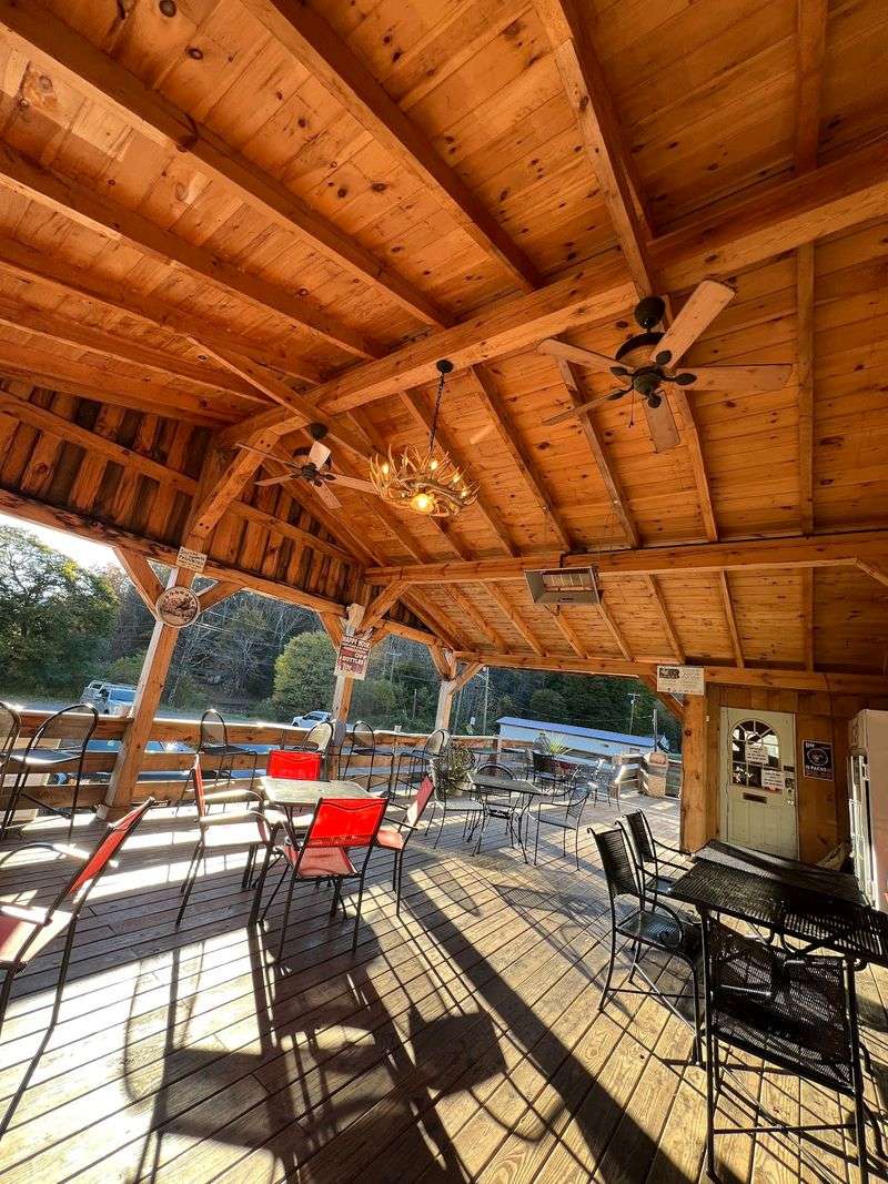 Deck Seats and Mountain Views