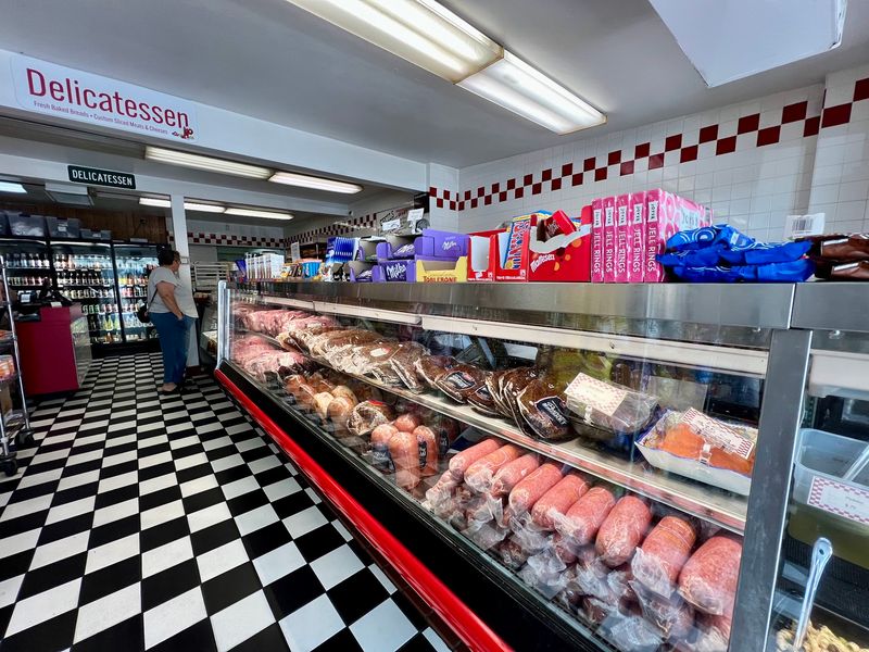 Deli Counter and Grocery Corner Deli Counter and Grocery Corner