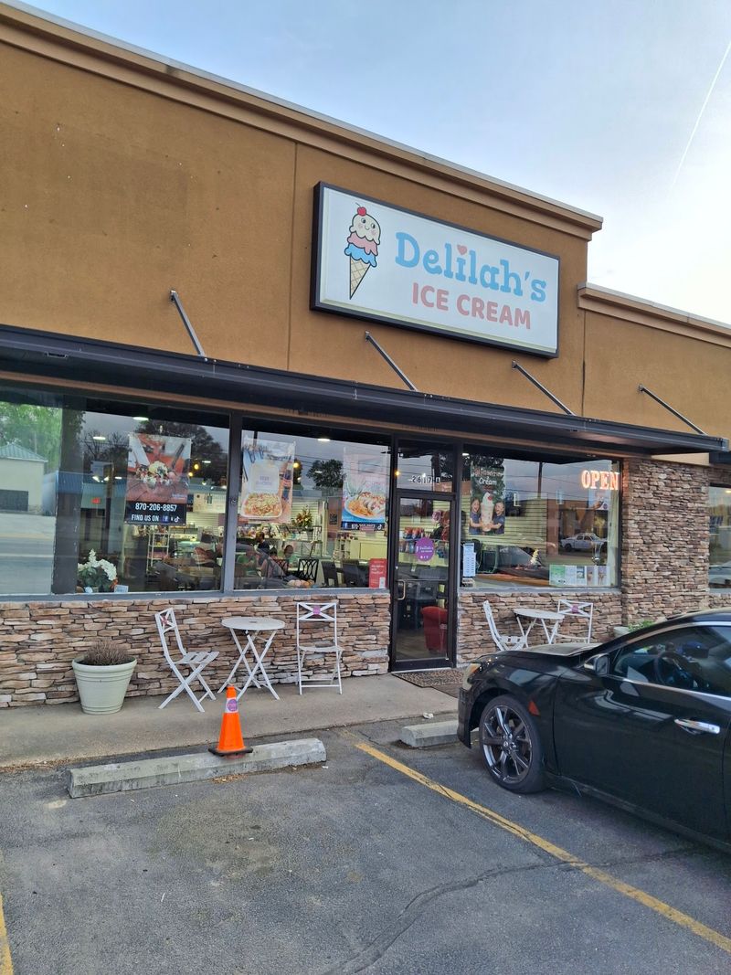 Delilah's Ice Cream, Jonesboro, AR