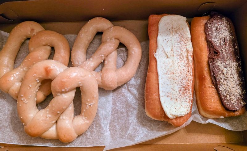 Donuts, Long Johns, and Bismarcks Donuts, Long Johns, and Bismarcks