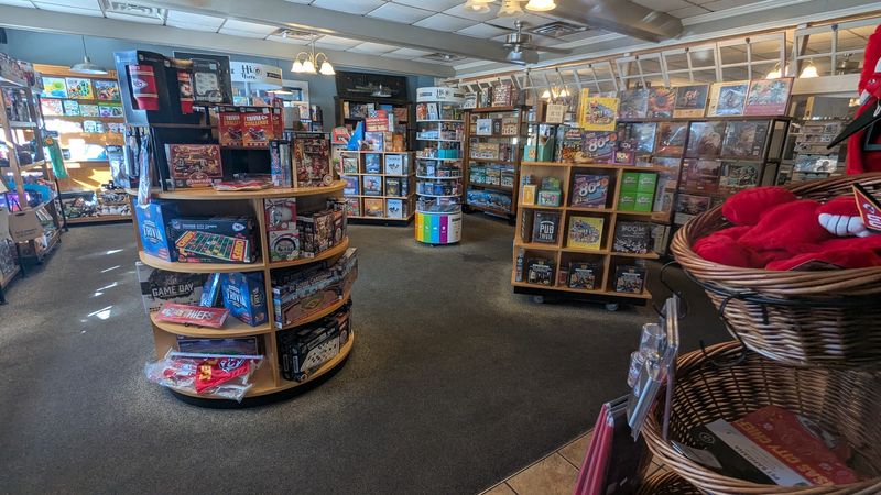 Drive-In Spaces and a Toy-Filled Gift Shop