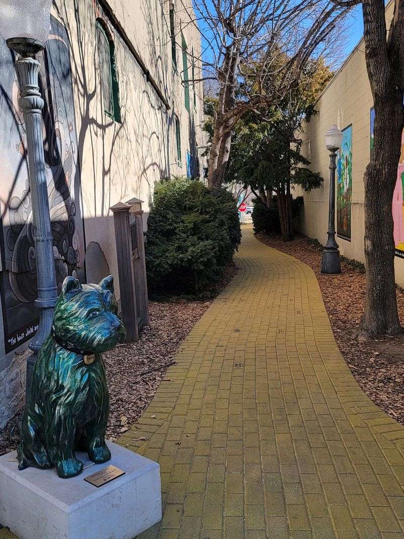 Follow the Yellow Brick Road