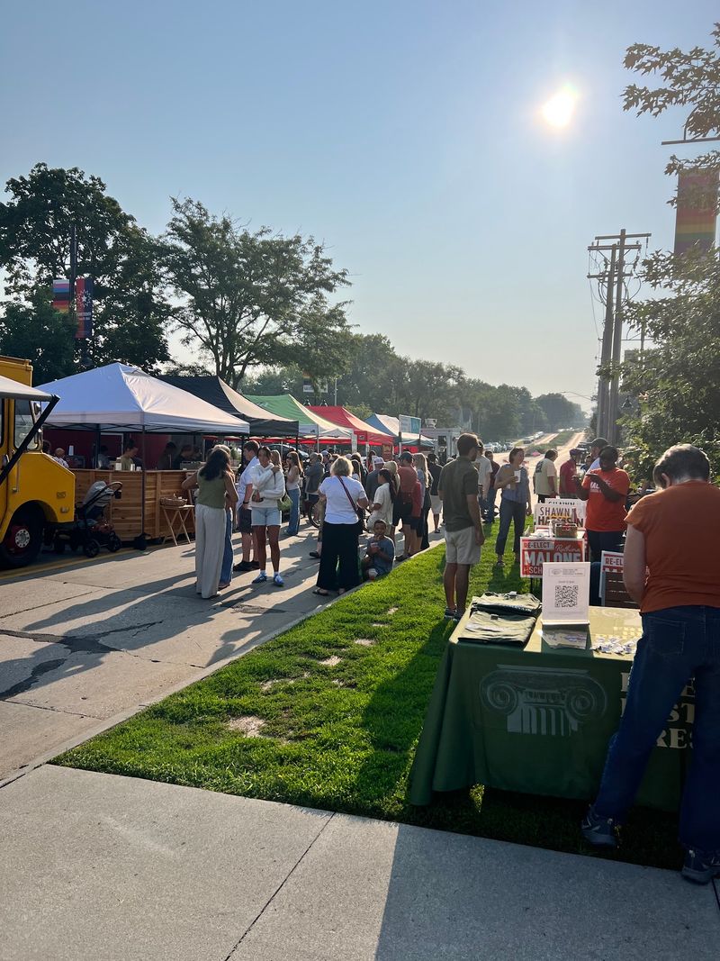 Food Trucks for a Market Breakfast