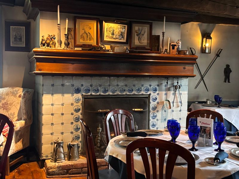 Four Fireplaces and Delft Tiles