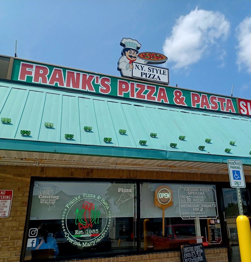 Frank's Pizza & Pasta, Baltimore, MD