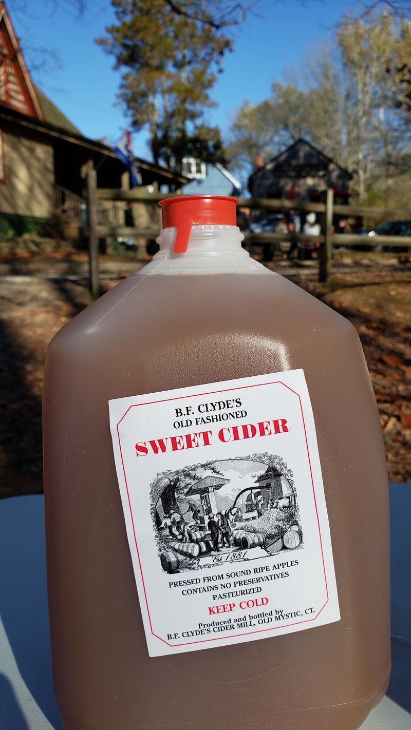 Fresh Apple Cider by the Cup or the Gallon